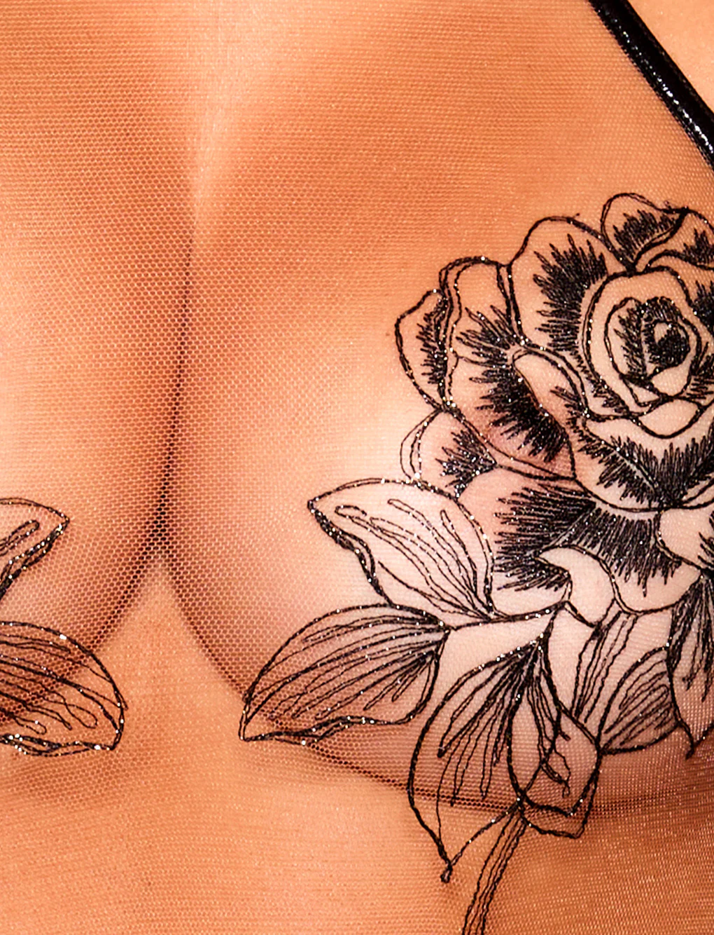 Rosa Black Bodysuit - Image 11